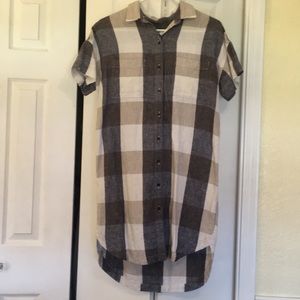 Old navy button up dress.